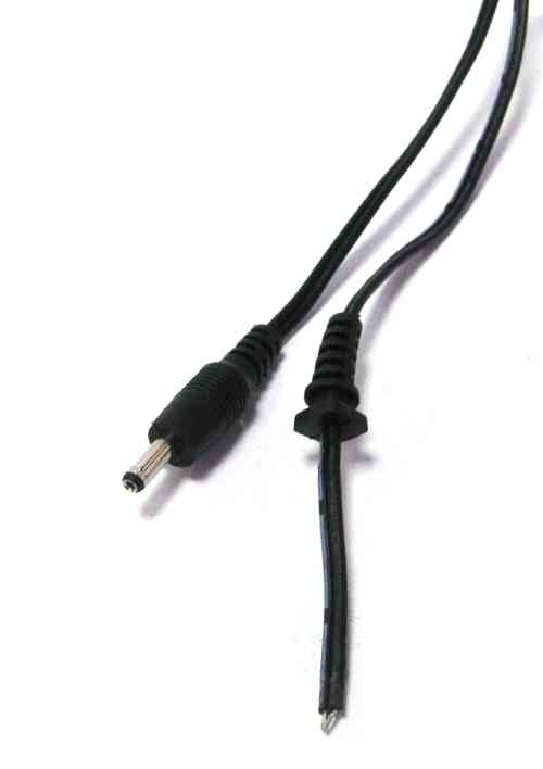 DC3.5x1.35mm Plug Pig Tail Cable 1.2m